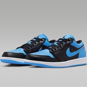 Air Jordan 1 low black/ university blue/ white/ black